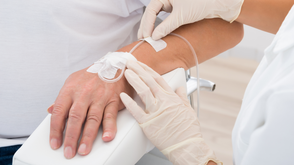 Specialized intravenous (IV) therapy & Polygam (immunoglobulin) infusions